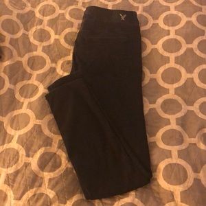 Black American Eagle Jeggings